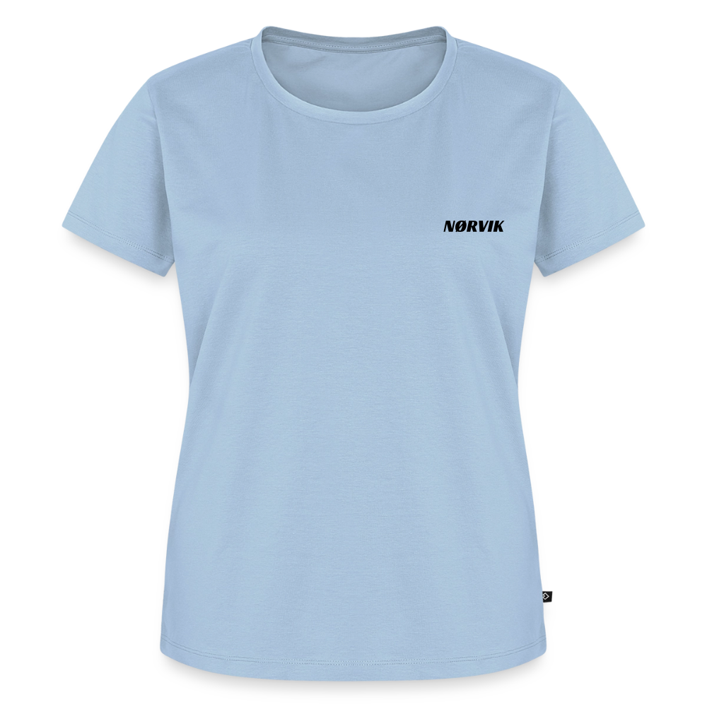NØRVIK | Beauty of Nature T-Shirt WOMEN - Hellblau