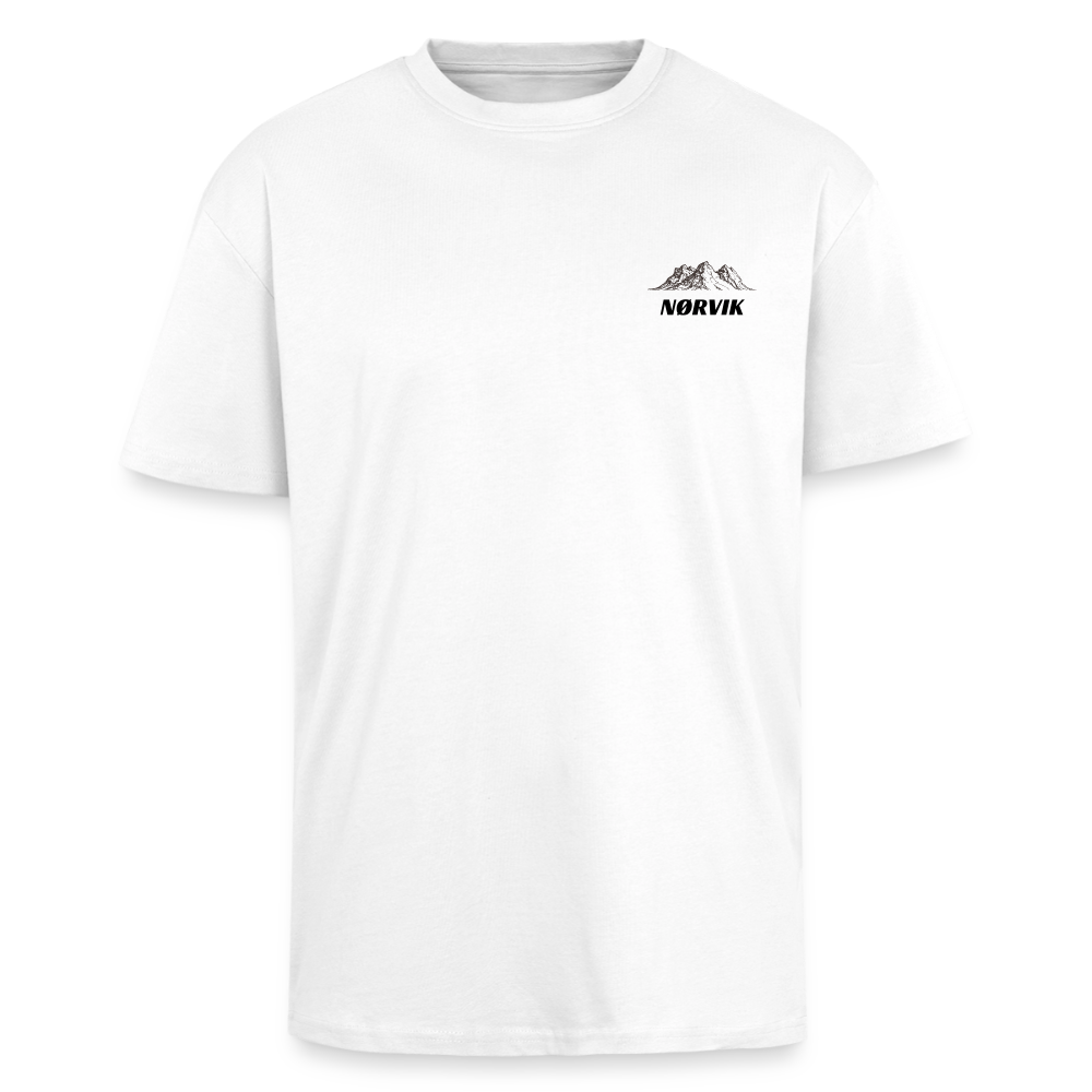 NØRVIK | SEEK THE WILDNESS Oversized T-Shirt - Weiß