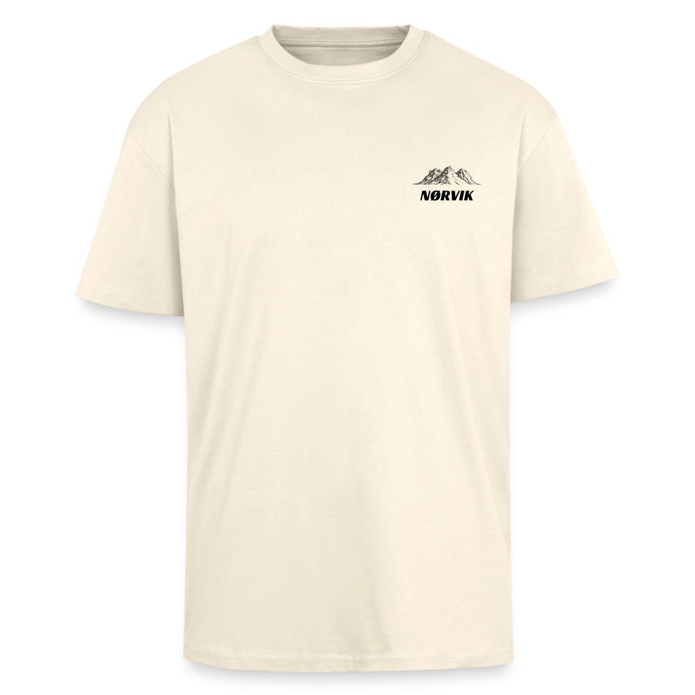 NØRVIK | SEEK THE WILDNESS Oversized T-Shirt - Creme