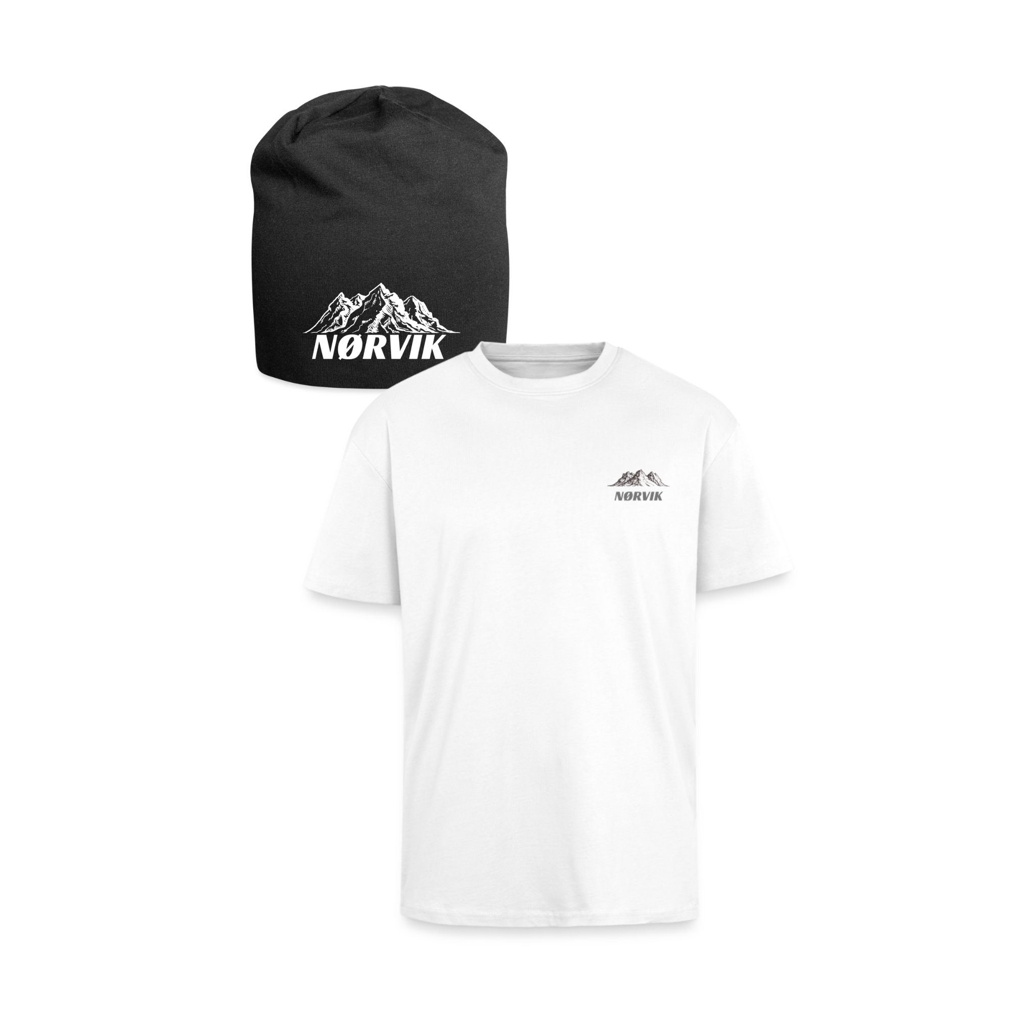 Seek the Wildness Oversized Tee × NØRVIK Beanie